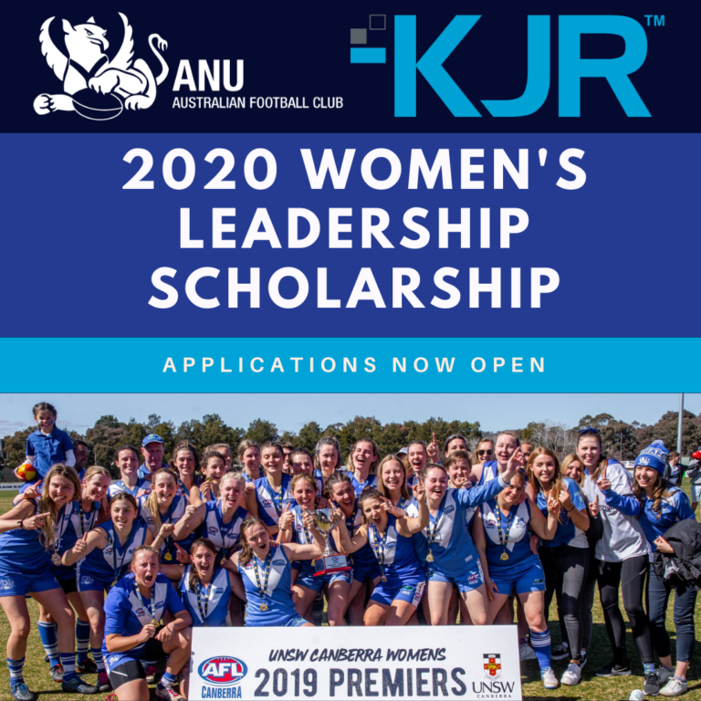 ANUAFC Partner with KJR for 2020 Women’s Leadership Scholarship