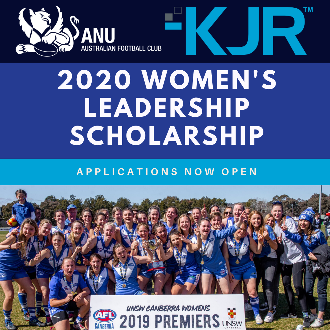 ANUAFC Partner with KJR for 2020 Women’s Leadership Scholarship